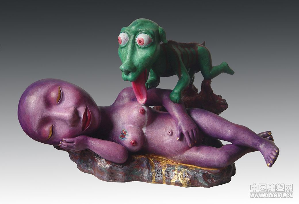 梦中的少女和发情的狗